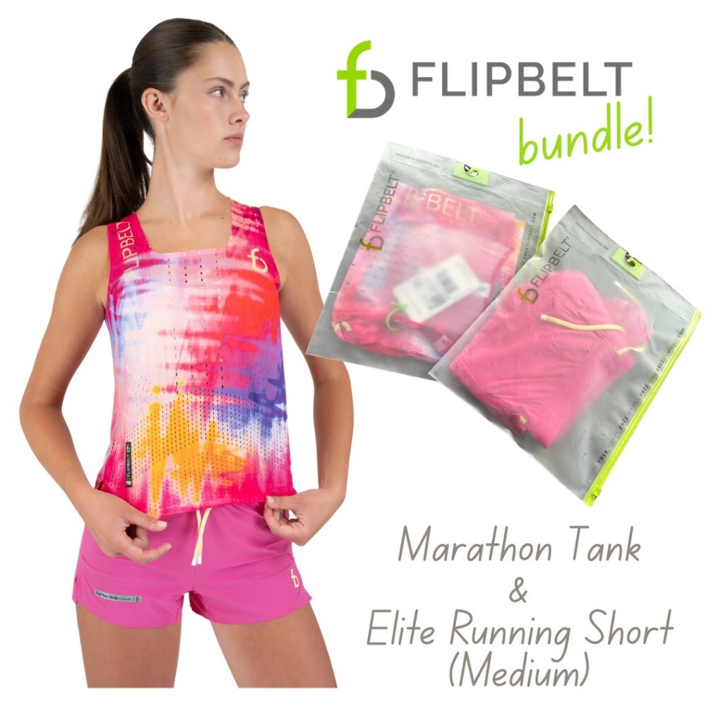 FlipBelt Women’s Pink Elite Running Shorts - Athletic